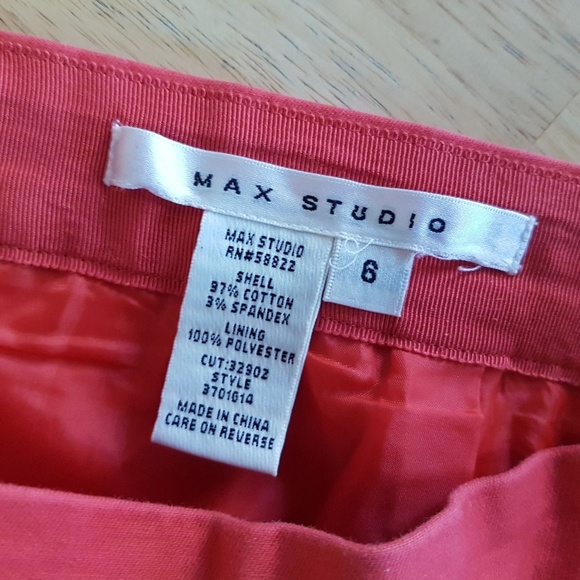 Max Studio Pink Mini Skirt size 6 - Picture 6 of 6